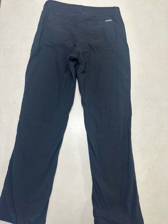 Eddie Bauer Men's Fleece Lined Tech Pants 32x30 Black Hiking Outdoor - Picture 5 of 10
